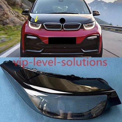 Cubierta transparente del objetivo del faro lateral derecho + sellador para BMW i3 2014-2021 Foto 1 de 4