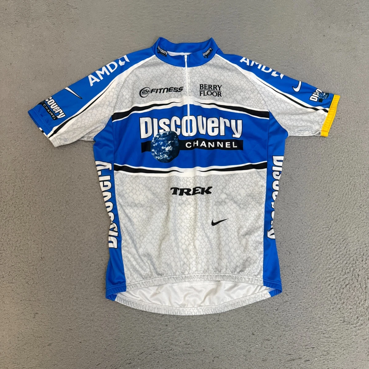 【美品】サイクルジャージ セット Discovery Channel サイズXL サイクルジャージ セット Discovery Channel サイズXL
