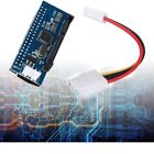40-Pin Female SATA to 22-Pin Male IDE Adapter PATA Card Converter w/ 4-Pin Cable