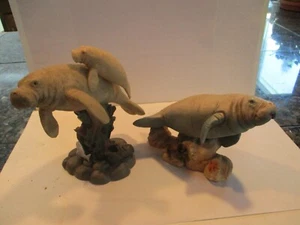 Resin Family of Manatees - Picture 1 of 5
