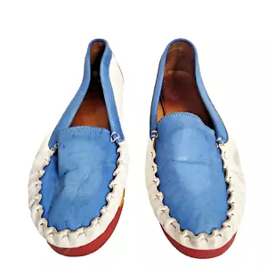Womens Tommy Hilfiger Leather Driving Shoes / Loafers Size 38 - Picture 1 of 10
