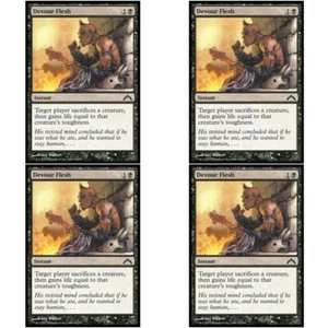 4 x DEVOUR FLESH NM Gatecrash mtg Black - Instant Com - Picture 1 of 1