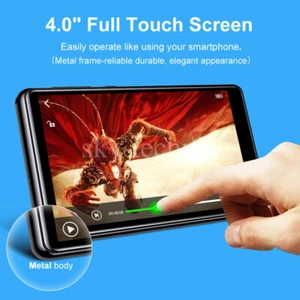 Reproductor MP3 MP4 WiFi Bluetooth 4 pulgadas HD Pantalla táctil HiFi Soporte de música 256 GB 1 - Imagen 1 de 24