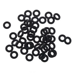 50 Pcs Flexible Nitrile Rubber O Rings Washers Grommets 4mm x 9mm x 2.5mm C S8H4 - Bild 1 von 4