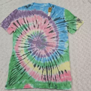 Camiseta larga Tie Dye rosa Victoria Secret - Imagen 1 de 9