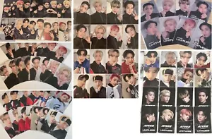TARJETA FOTOGRÁFICA OFICIAL ÚNICA ILIMITADA ATEEZ JAPÓN A B Estándar Tower Records HMV - Imagen 1 de 118