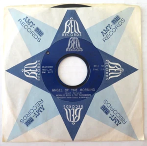 Merrilee Rush & the Turnabouts - Angel of the Morning 1968 Bell Records 45 rpm - Picture 1 of 7