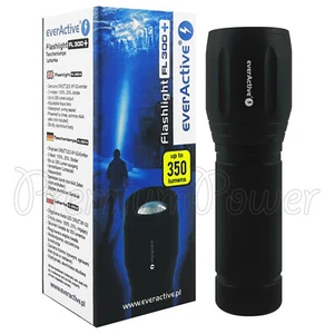 everActive FL300+ Flashlight 350 lumens LED Compact torch 3 modes - Picture 1 of 5