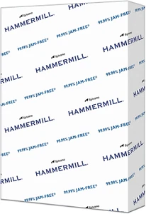 Hammermill A4 Paper 20 lb Copy Paper (210mm x 297mm) 1 Ream (500 Sheets) 92 - Picture 1 of 8