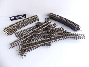 7500 / 7600 / HORNBY HO ANNEE 70 / 22 RAILS 10 DROITS / 12 COURBES - Imagen 1 de 3