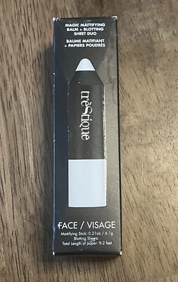NEW TRESTIQUE MAGIC MATTIFYING BALM + BLOTTING SHEET DUO 0.21 oz - Image 1 of 3