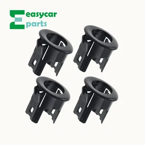 4X Reverse Parking Sensor Cover Black Fit for Nissan Rogue 19-20 28533-7FL0B - Foto 1 di 7