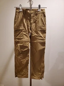 REI Kids Convertible Active Pant Short with Knee Zip Beige Color Kids Small (8) - Picture 1 of 10