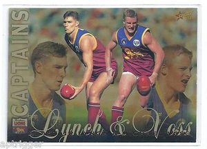 1998 Select Club Captain (CC8) Alastair LYNCH / Michael VOSS Brisbane +++ - Picture 1 of 1