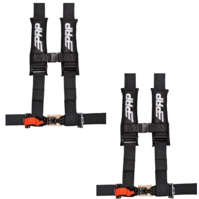 PRP Black 4-Point Adjustable Harness Pair For Polaris RZR XP 800/900/1000/Turbo Foto 1 de 4