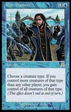 Peer Pressure NM/PL Onslaught MTG Magic The Gathering Blue English Card