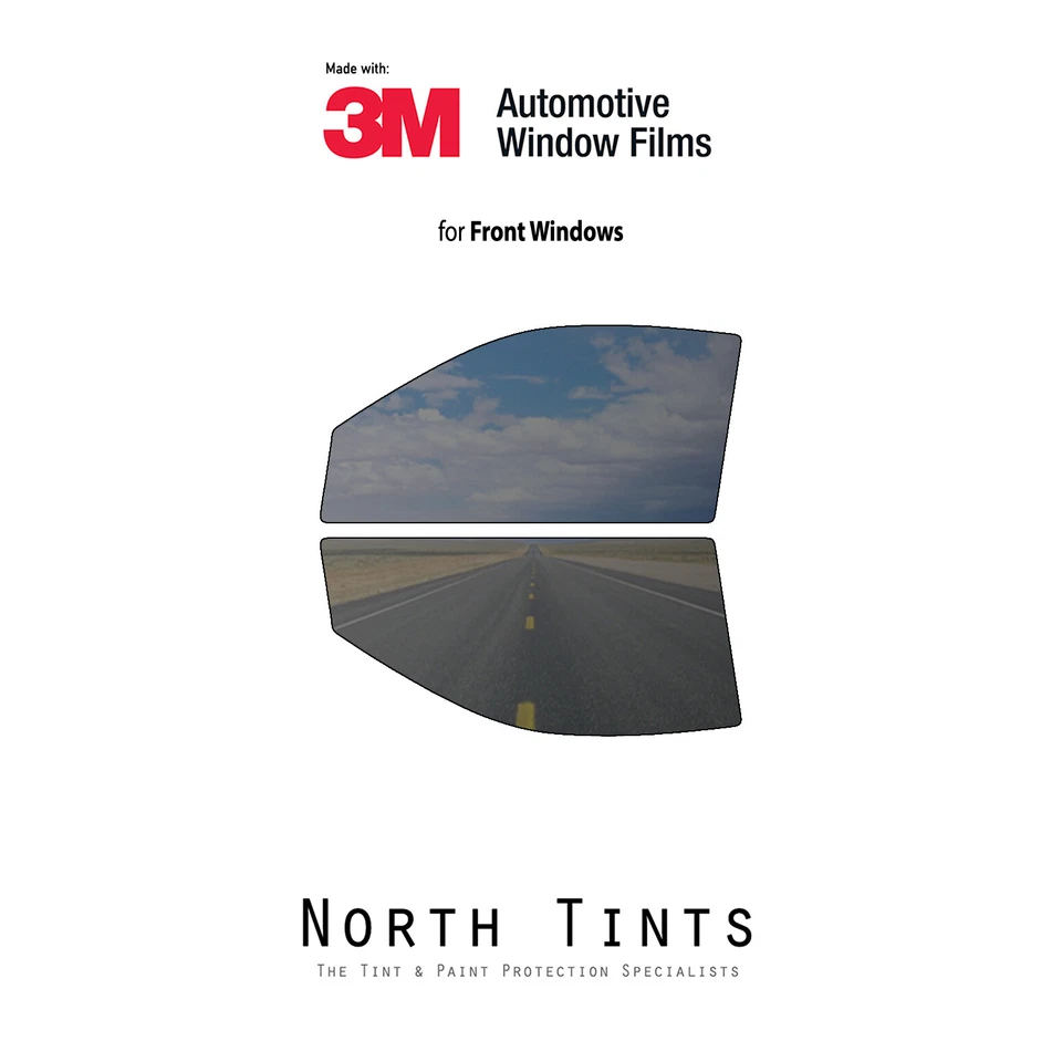 3M COLOR STABLE PreCut Window Tint Glass Film for SMART Fortwo 2008-2015 Coupe - Image 1 of 4