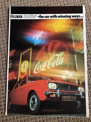 1970 Hillman Hunter Brochure Ref.No. 3578/H/2/270/45 - Image 1 of 4