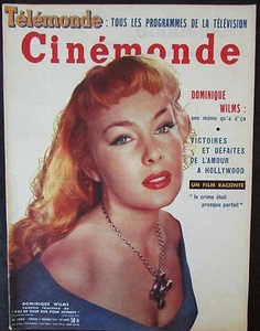 CINEMA DOMINIQUE WILMS ANNE BAXTER SPENCE TRACY   CINEMONDE N° 1063 de 1954 - Picture 1 of 1