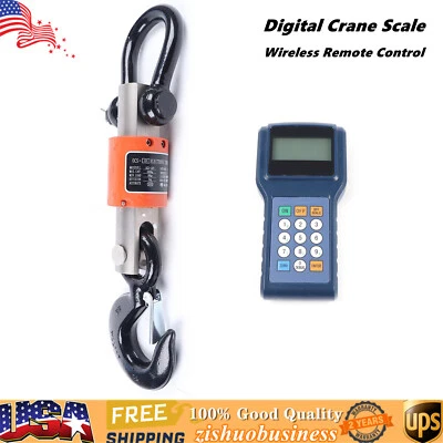 Báscula grúa colgante digital electrónica de 10 toneladas/10000 kg báscula elevadora remota inalámbrica Foto 1 de 4