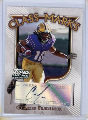 Charles Frederick 2005 Topps Draft Picks Class Marks - Image 1 of 2