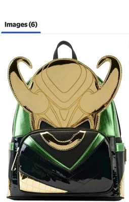Mochila Marvel Loki Infinity Saga de Loungefly Foto 1 de 4