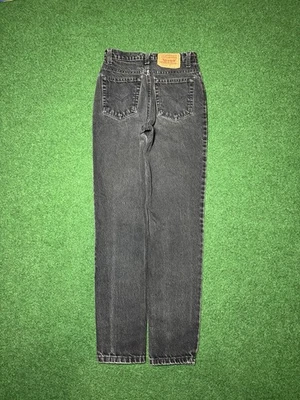 Vintage 90s Levi’s 512 Slim Taper Womens 5 Black Denim Jeans  - Image 1 of 4