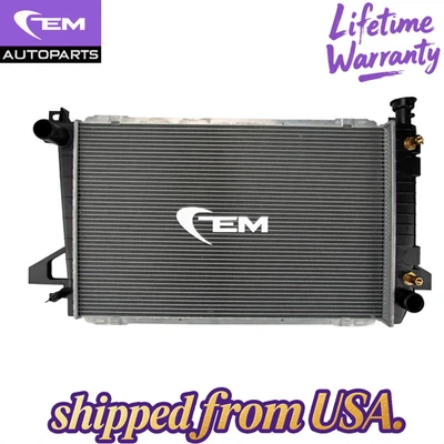 CU1452 Radiator for 1985-1996 Ford F150 F250 F350 Bronco L6 4.9L W/O A/C AC - Изображение 1 из 4