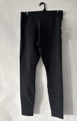 Leggings Pact para mujer medianos negros de algodón orgánico Foto 1 de 4