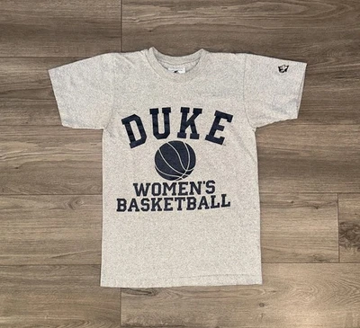 Vintage Duke Blue Devils Women’s Basketball Graphic Print Tee Shirt Mens S Small - Image 1 of 4