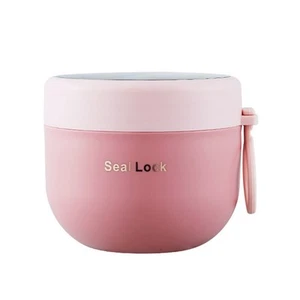 Soup Cup Soup To- Go Container Thermal Food Insulated Tumblers with Lids3976 - Picture 1 of 6