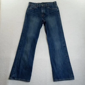 Levi's Jeans Herren 34 x 32 blau schwer Denim Schnurrhaare Cowboy Rodeo klassisch scharf gebraucht, in einwandfreiem Zustand - Bild 1 von 9