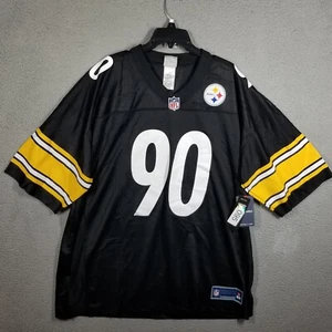 T.J. Watt NFL Pro Line Pittsburgh Steelers Black Home Jersey Men's XXL NWT - Picture 1 of 12