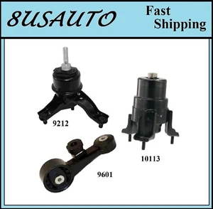 3PCS FRONT MOTOR MOUNT FIT 2007-2012 LEXUS ES350 3.5L - Picture 1 of 5