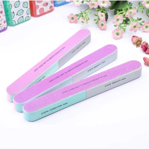 12 Pcs Nail Sanding Block Buffers for Acrylic Nails Natural Buffing Blocks - Imagen 1 de 11