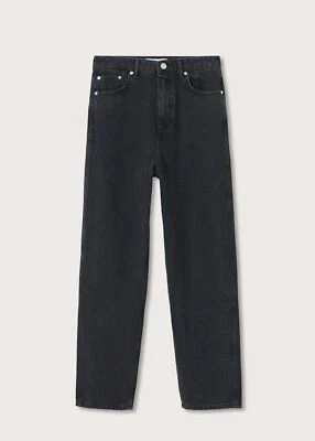 BNWT Mango Woman High-rise tapered jeans UK Size 12(L) RRP: £35.99 - Image 1 of 4