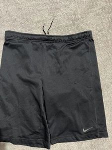 NIKE Dri Fit Youth Mesh Activewear Athletic Lined 9" Inseam Shorts 403961 XL - Picture 1 of 4