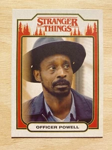 2018 Topps Stranger Things Character Card #ST-15 Officer Powell - Picture 1 of 2