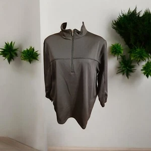 Women's SLAZENGER GOLF SZ L Medium Black 1/4 Zip Performance Pullover - Picture 1 of 4