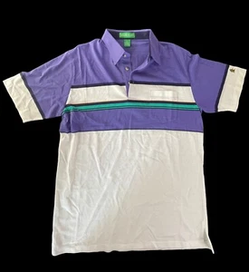 Vintage Men's Grand Slam Penguin SS Polo Tennis Golf Shirt W/ Pocket Large - Picture 1 of 9