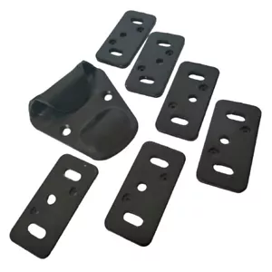 Ferrogliera Placas Contropiastre de Aluminio Accesorios Manillar Antipánico - Imagen 1 de 4