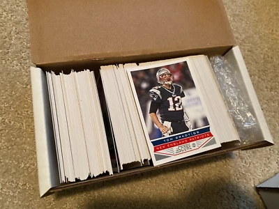 2013 Score Football Complete 440 Mint Card Set-Travis Kelce, Geno Smith Rookies - Image 1 of 3