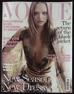 VOGUE August 2005 GEMMA WARD Iselin Steiro CAROLINE TRENTINI Young Hollywood @VG - Picture 1 of 10