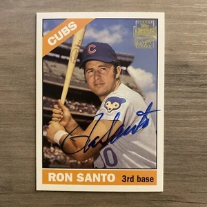 2003 Topps Archives Fan Favorites Ron Santo Auto Autograph #FFA-RSA Chicago Cubs - Bild 1 von 2