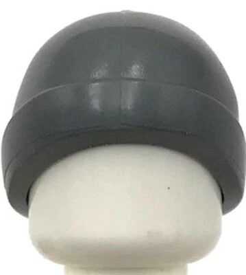Lego New Dark Bluish Gray Minifigure Headgear Cap Beanie Part - Image 1 of 2