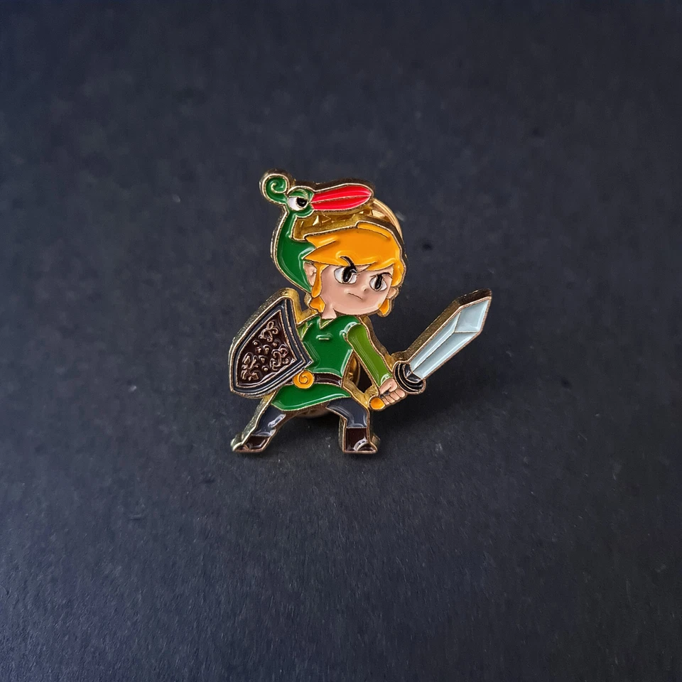 Link The Legend of Zelda Enamel Pin - Image 1 of 1