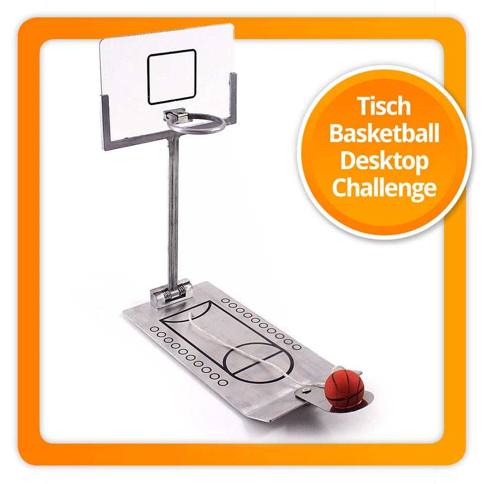 Mini Basketball Tisch-Set Tischbasketball Korb Basketballkorb für den Tisch - Bild 1 von 3
