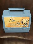 LUNCHTIME WITH SNOOPY LUNCH BOX & THERMOS 1965 NEW NEVER USED