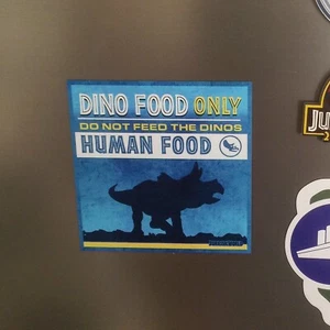 Jurassic Park / World Edition Magnet - DINO FOOD ONLY VERSION - Picture 1 of 2