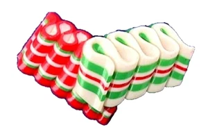 Hallmark MAGNET Christmas Vintage CANDY RIBBON 1985 Holiday Fridge - Picture 1 of 2